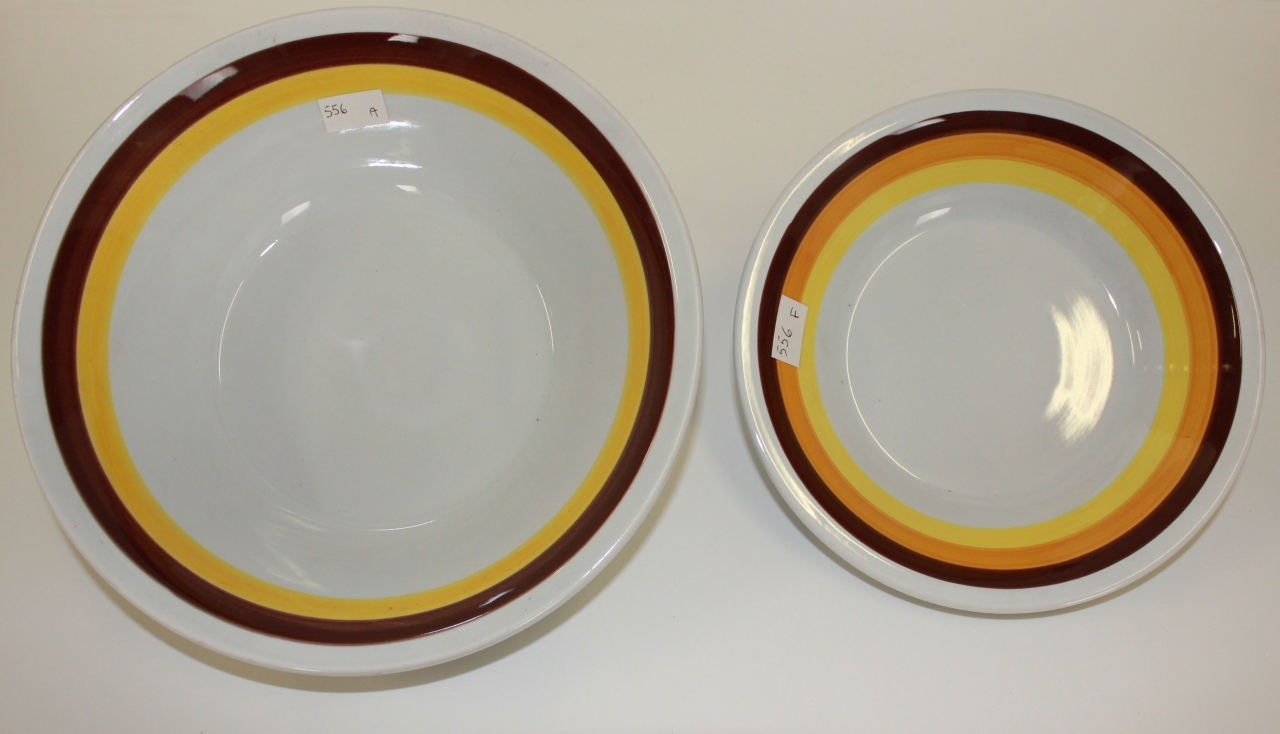 insalatiera, serie - ambito friulano (seconda metà sec. XX)