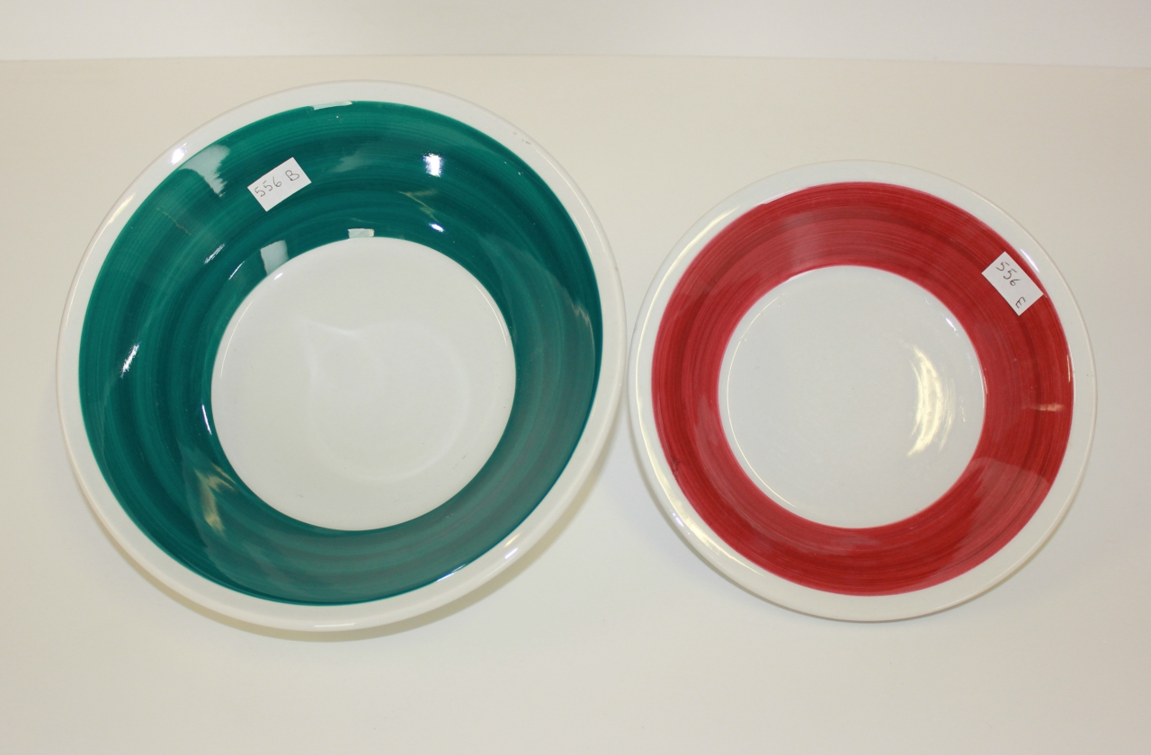 insalatiera, serie - ambito friulano (seconda metà sec. XX)