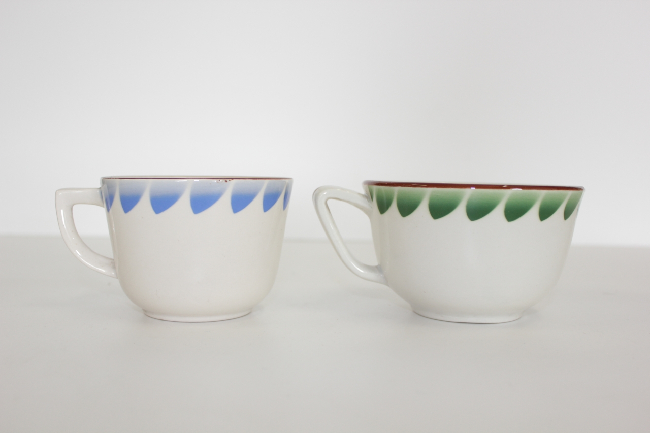 tazza, serie - ambito friulano (secondo quarto sec. XX)