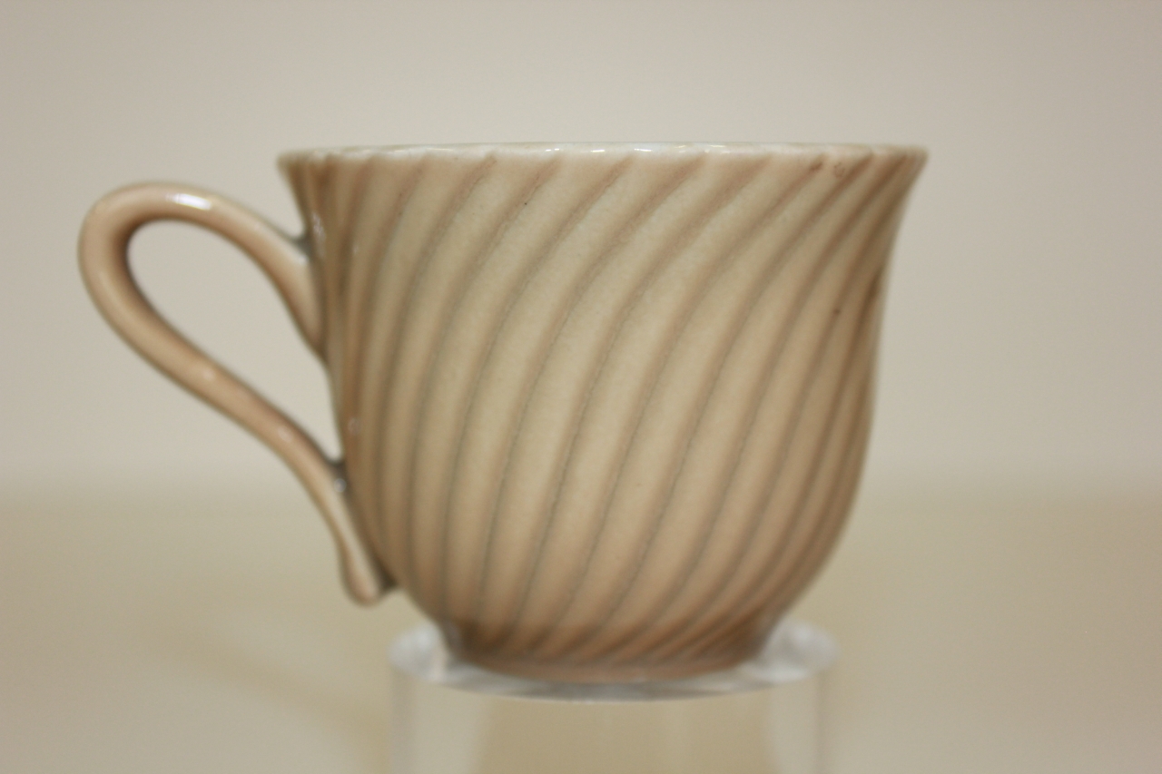 tazzina da caffe', opera isolata - ambito friulano (metà sec. XX)