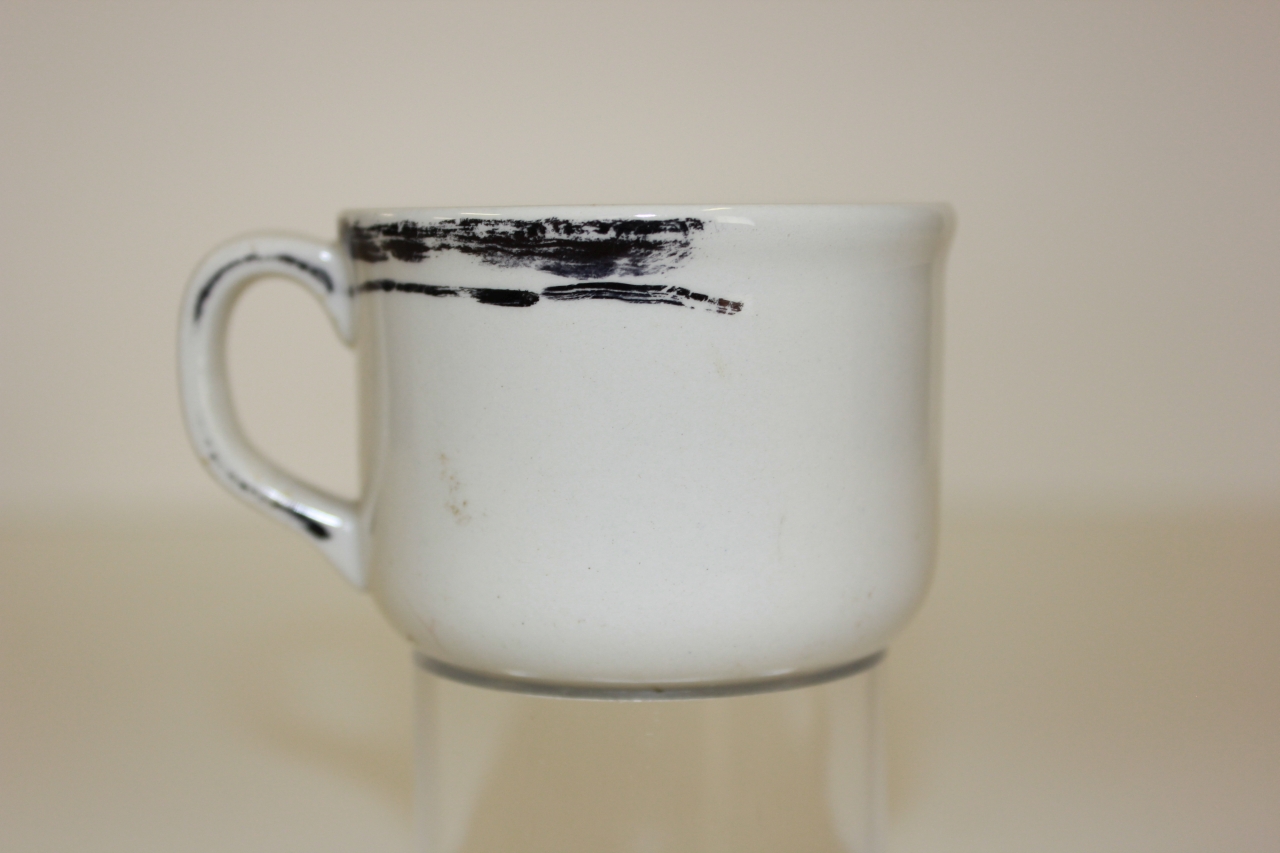 tazzina da caffe', opera isolata - ambito friulano (seconda metà sec. XX)