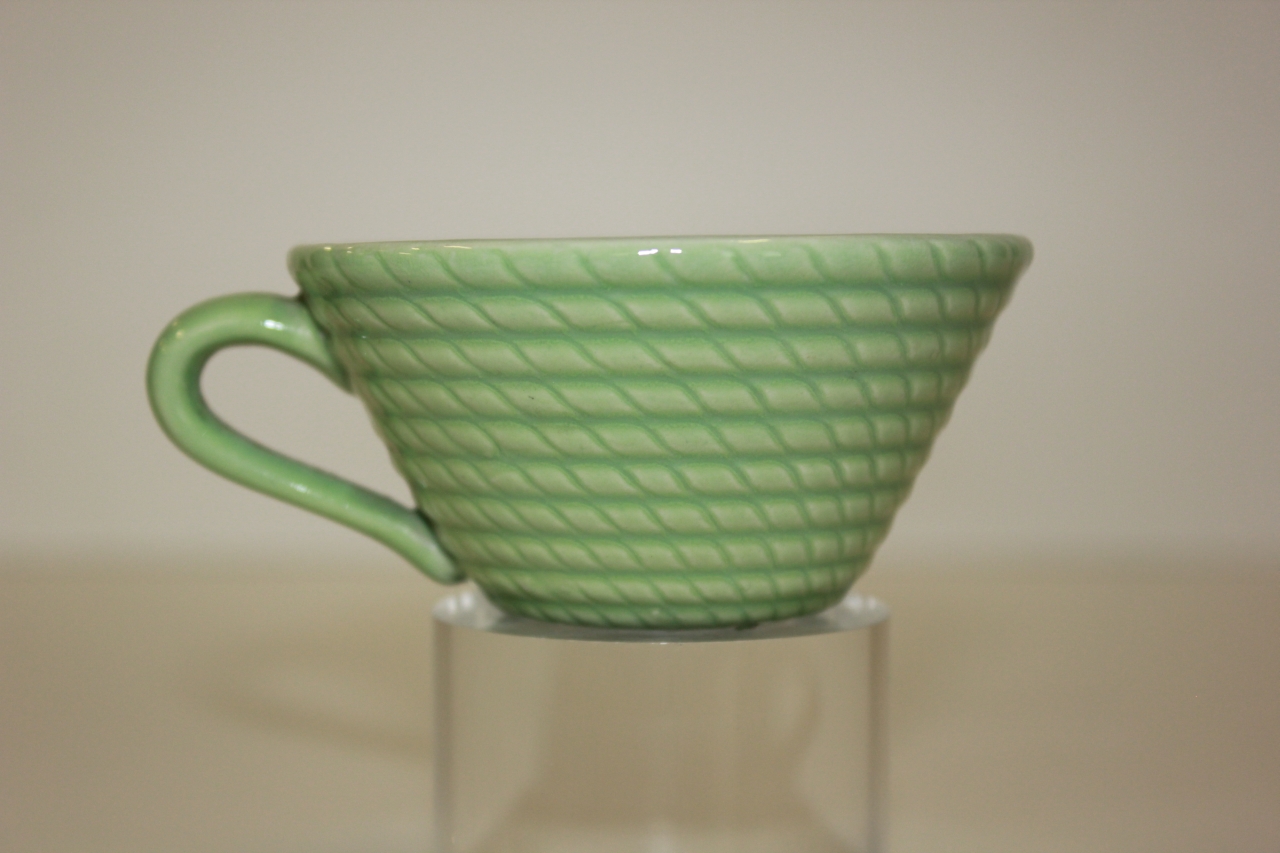 tazzina da caffe', opera isolata - ambito friulano (metà sec. XX)