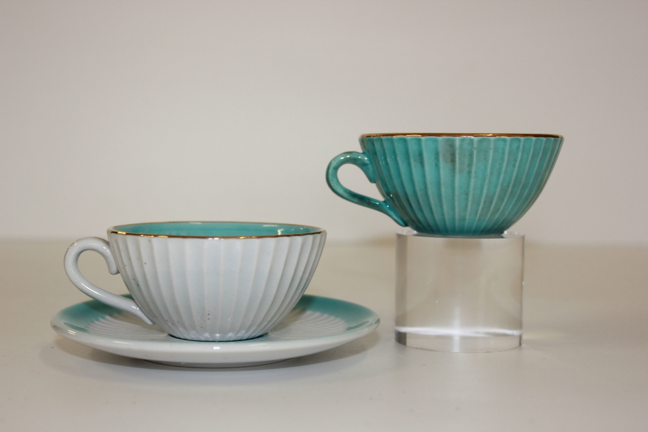 tazzina da caffe', serie - ambito friulano (metà sec. XX)