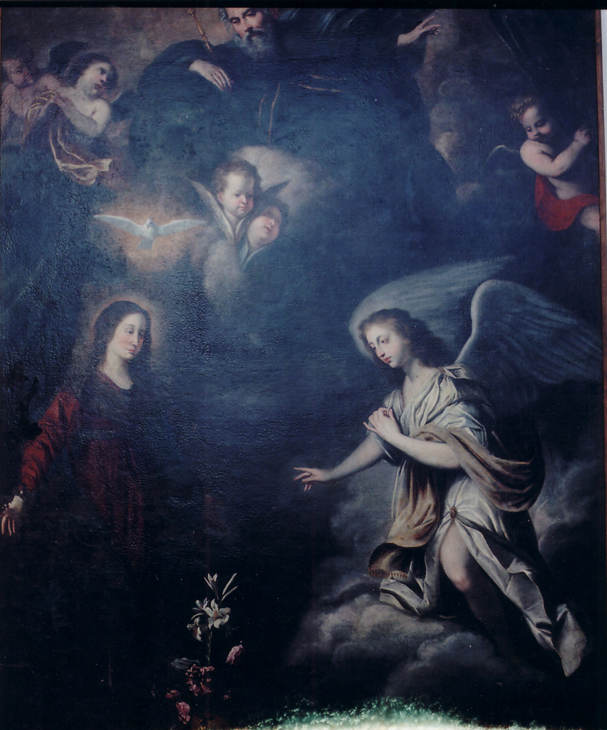 Annunciazione, Annunciazione (dipinto, opera isolata) - ambito barocco (metà XVII)