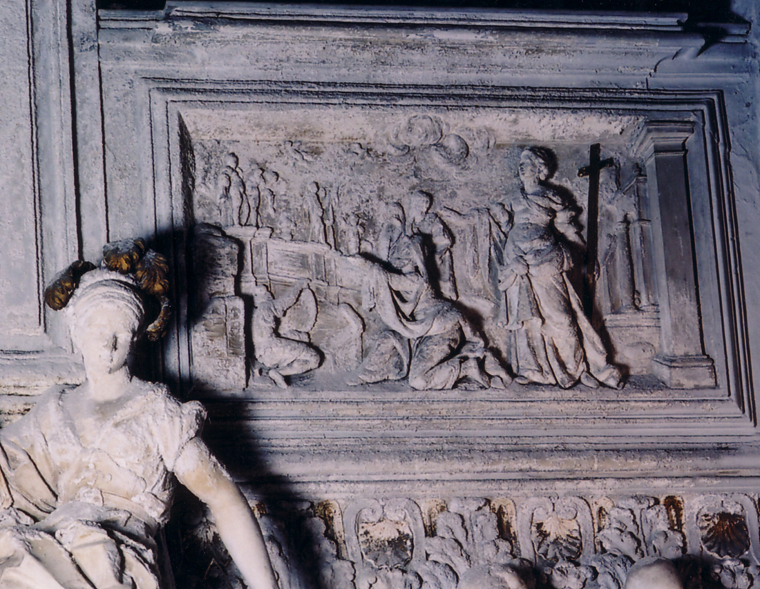 predica ai cristiani nell'anfiteatro, predica ai cristiani nell'anfiteatro (scultura, complesso decorativo) di Serpotta Procopio (attribuito) - ambito tardo-barocco (primo quarto XVIII)