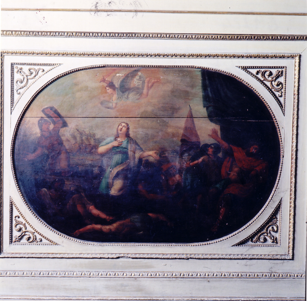 il supplizio di Santa Caterina, il supplizio di Santa Caterina (dipinto, serie) - ambito tardo-manierista siciliano (prima metà XVII)