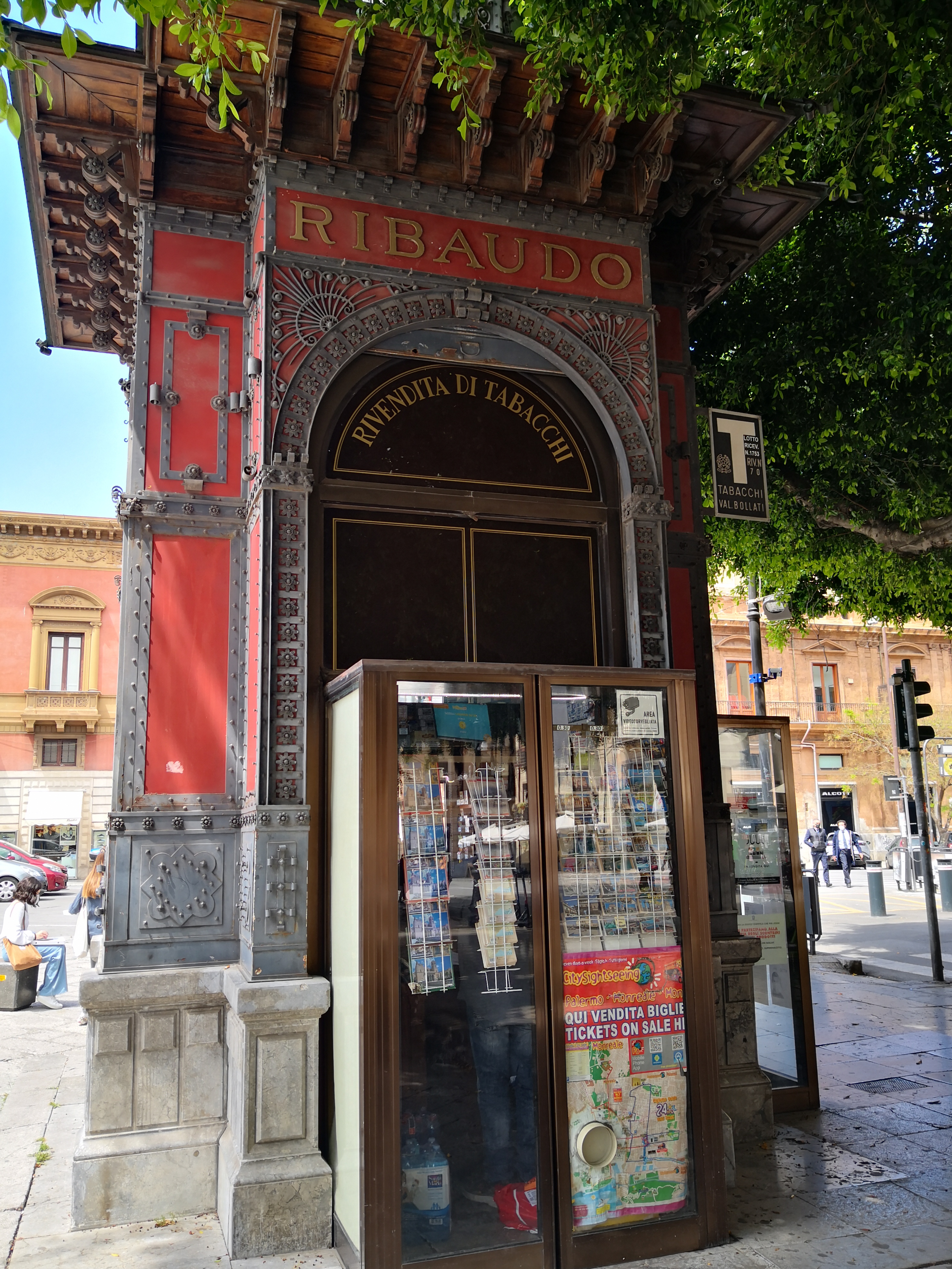 chiosco Ribaudo (chiosco, rivendita di generi di monopolio) - Palermo (PA) 