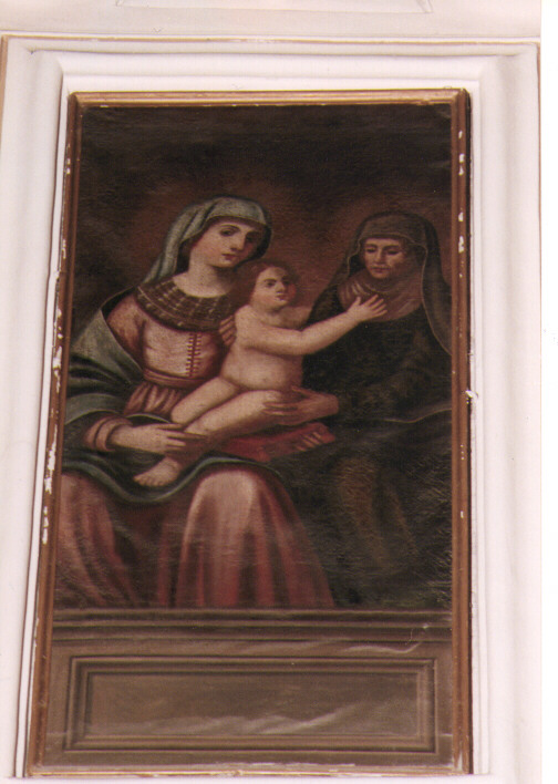 Maria Vergine Bambina e Sant'Anna (dipinto) - ambito pugliese (prima metà sec. XIX)