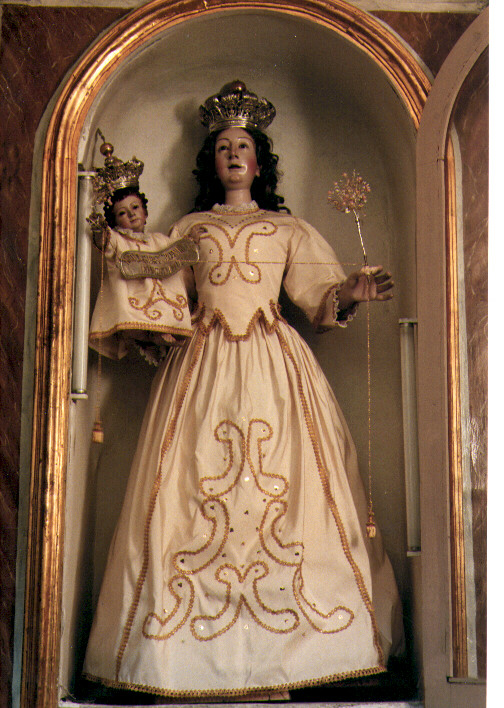 Madonna con Bambino (statua) - ambito pugliese (metà sec. XIX)