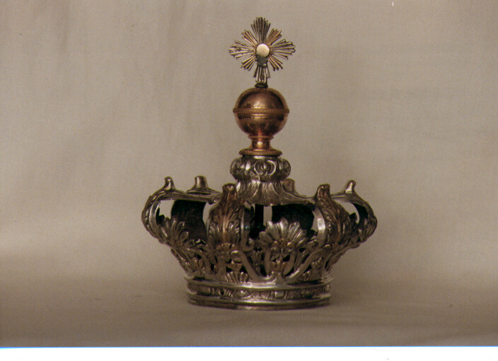 corona da statua - manifattura napoletana (sec. XIX)