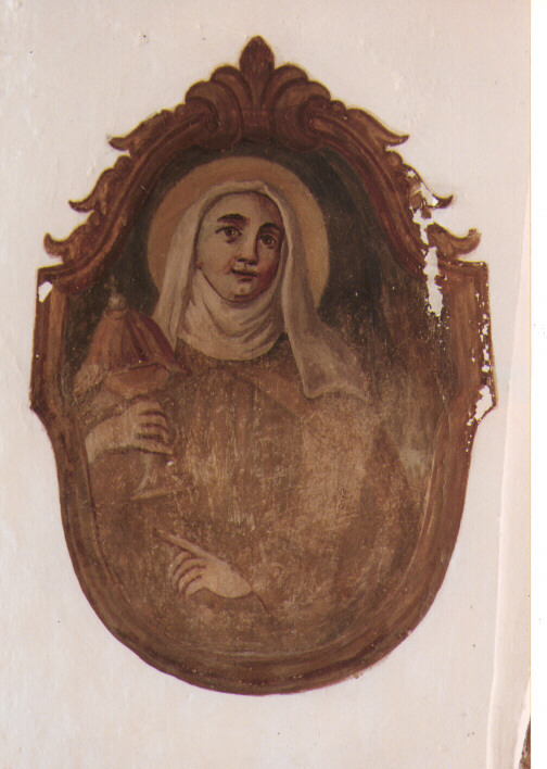 Santa Chiara d'Assisi (dipinto) - ambito francescano (sec. XVIII)