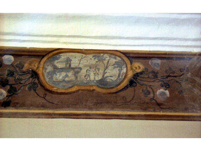 Paesaggio con contadini (dipinto) - ambito Italia meridionale (prima metà sec. XVIII)