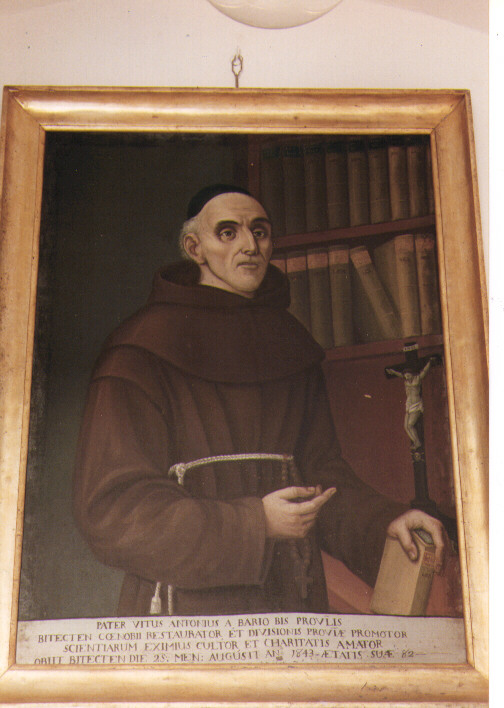 Padre Vitantonio Vernile da Bari (dipinto) - ambito Italia meridionale (sec. XIX)