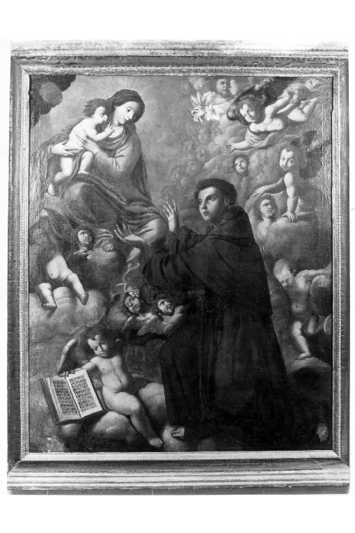 Madonna con Bambino e Sant'Antonio (dipinto) - ambito pugliese (secc. XVII/ XVIII)