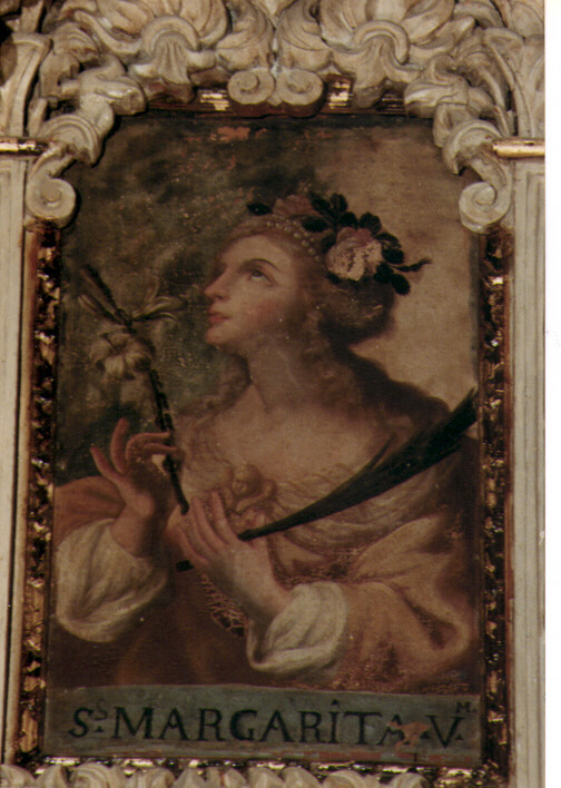 Santa Margherita Vergine e Martire, Santa Margherita da Cortona (dipinto) - ambito Italia meridionale (sec. XVIII)