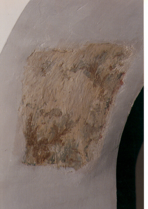 dipinto, frammento - ambito Italia meridionale (sec. XVI)