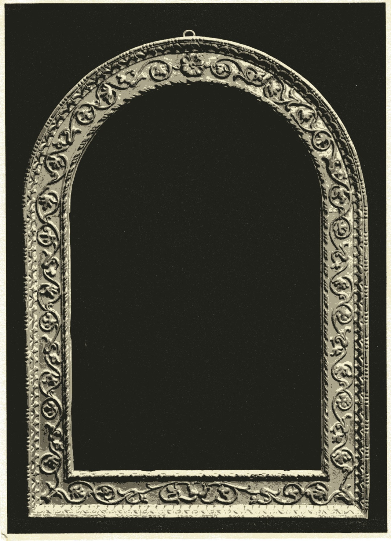 cornice (positivo) di anonimo (metà XX)