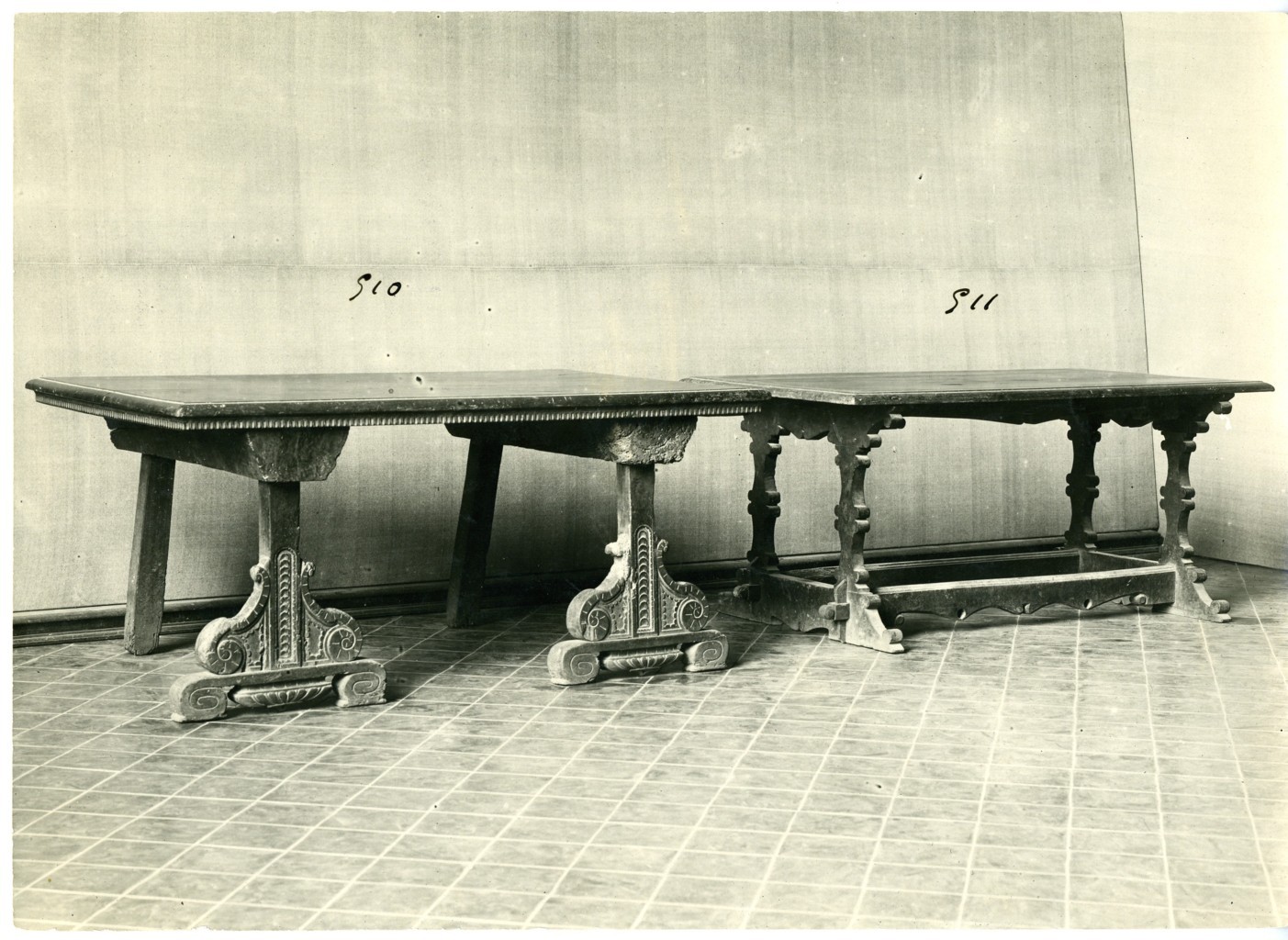 tavoli (positivo) di anonimo (prima metà XX)