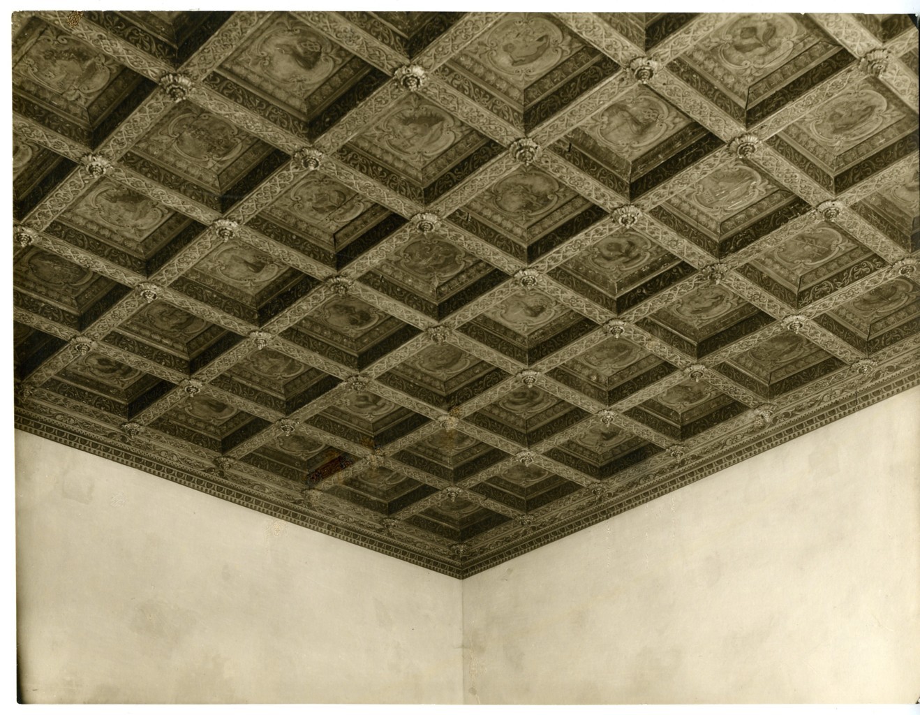 soffitto (positivo) di anonimo (prima metà XX)