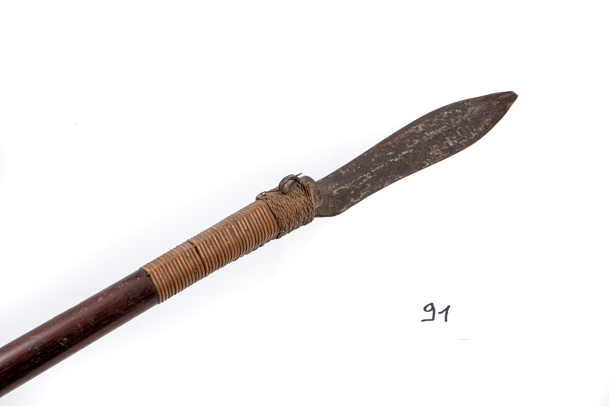 cerbottana - sumpit - ambito Borneo (XIX)