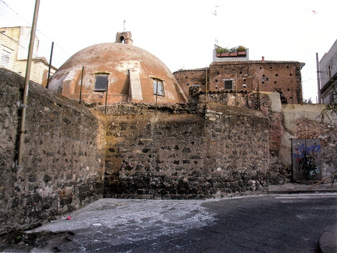 Terme della Rotonda (calidario, LUOGO AD USO PUBBLICO) - Catania (CT)  (inizio/ fine Eta' altoimperiale)
