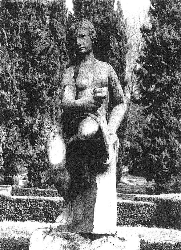 Figura femminile, figura femminile (scultura) - ambito veneto (XVI)