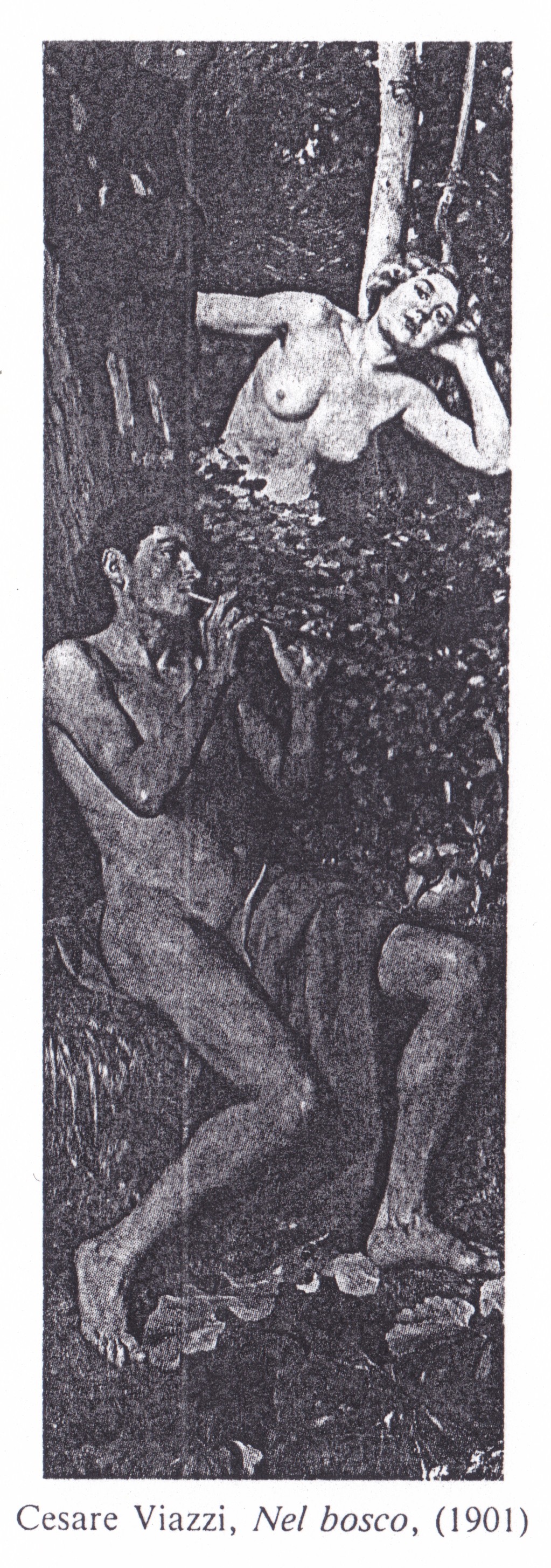 Nel Bosco, Nel Bosco (dipinto) di Viazzi Cesare (inizio XX)