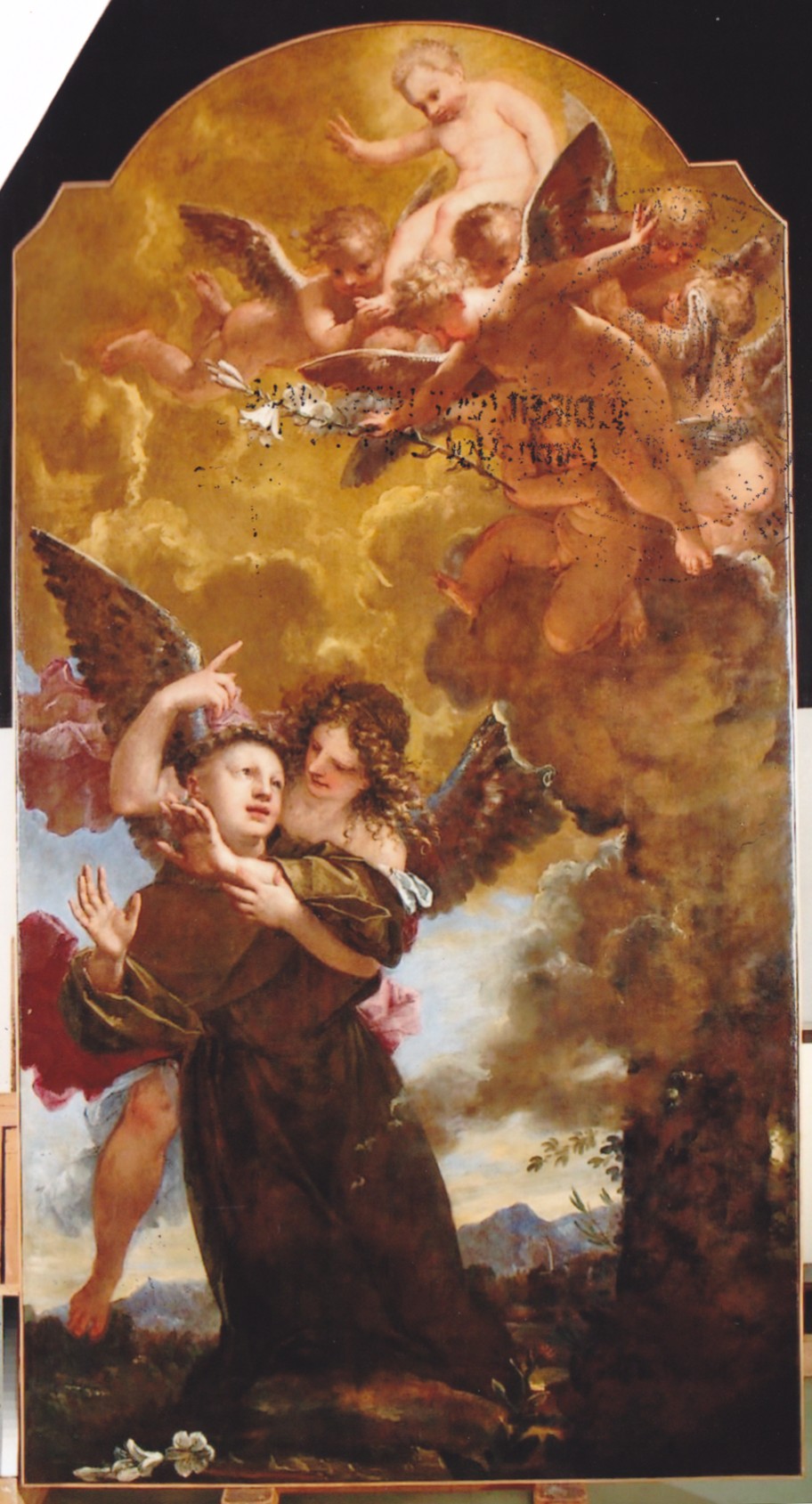 Estasi di Sant'Antonio, estasi di Sant'Antonio (dipinto) di Liberi Pietro (XVII)