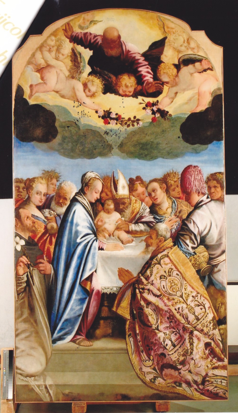 Circoncisione, circoncisione (dipinto) - ambito veneto (seconda metà XVI)