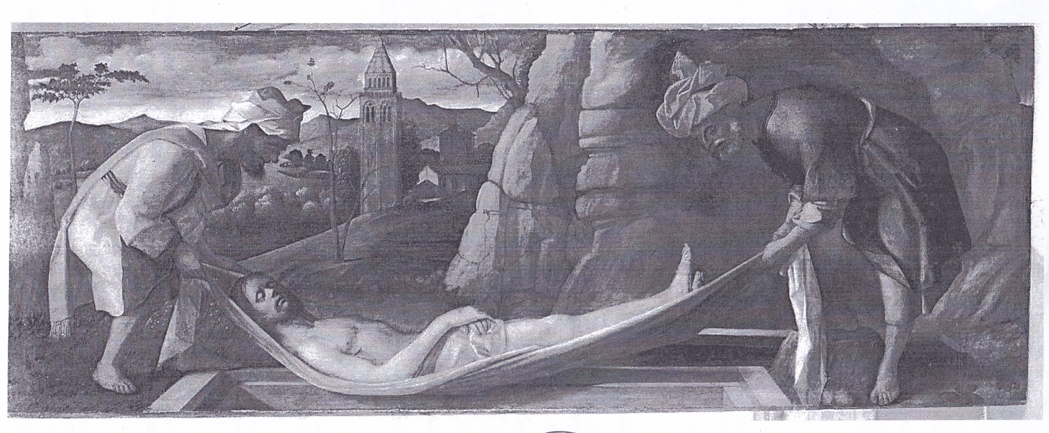 Deposizione di Cristo, Deposizione di Cristo (dipinto) di Vittore Belliniano (XVI)