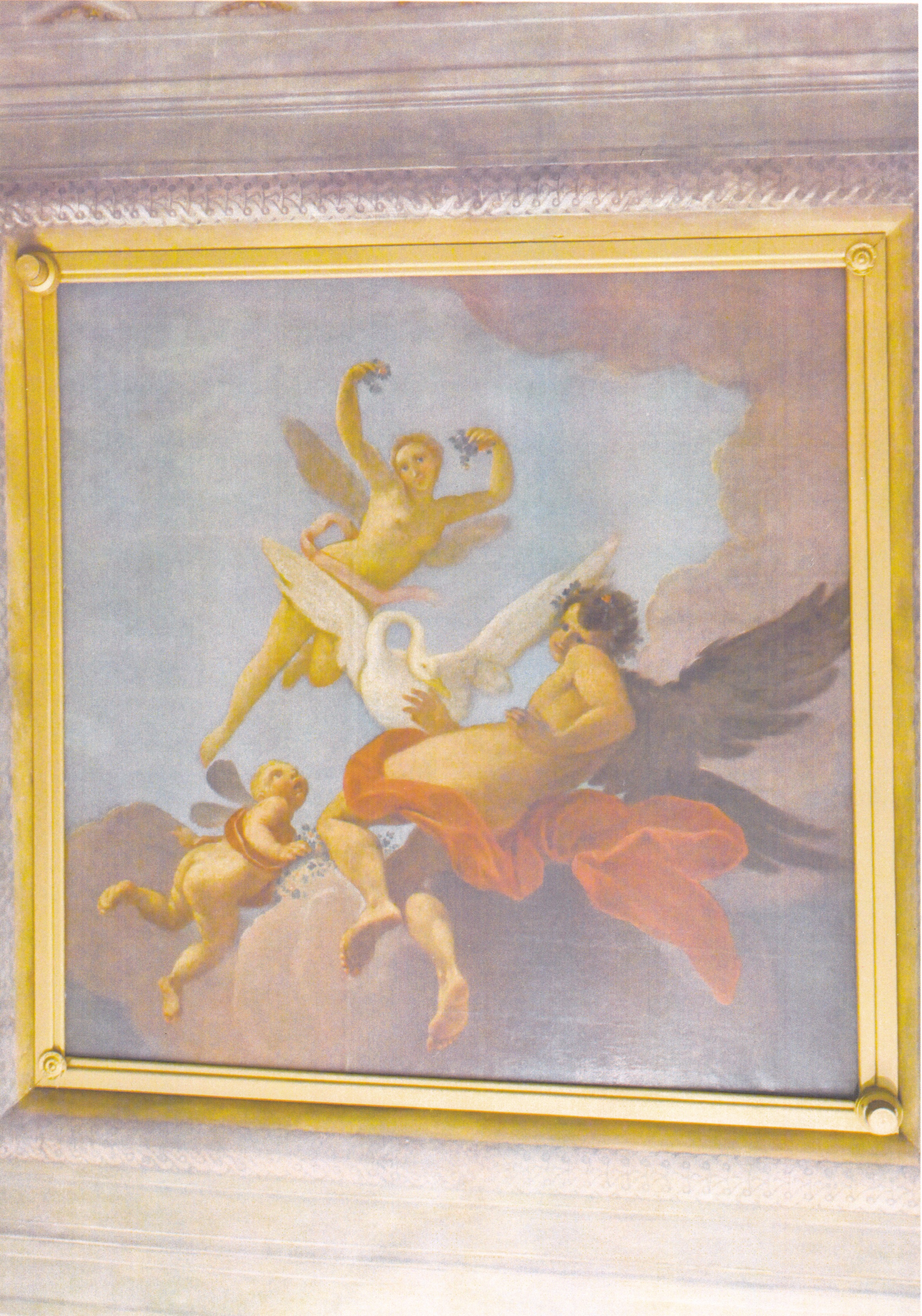 Zefiro e Flora, Zefiro e Flora (dipinto) di Louis Dorigny (XVIII)