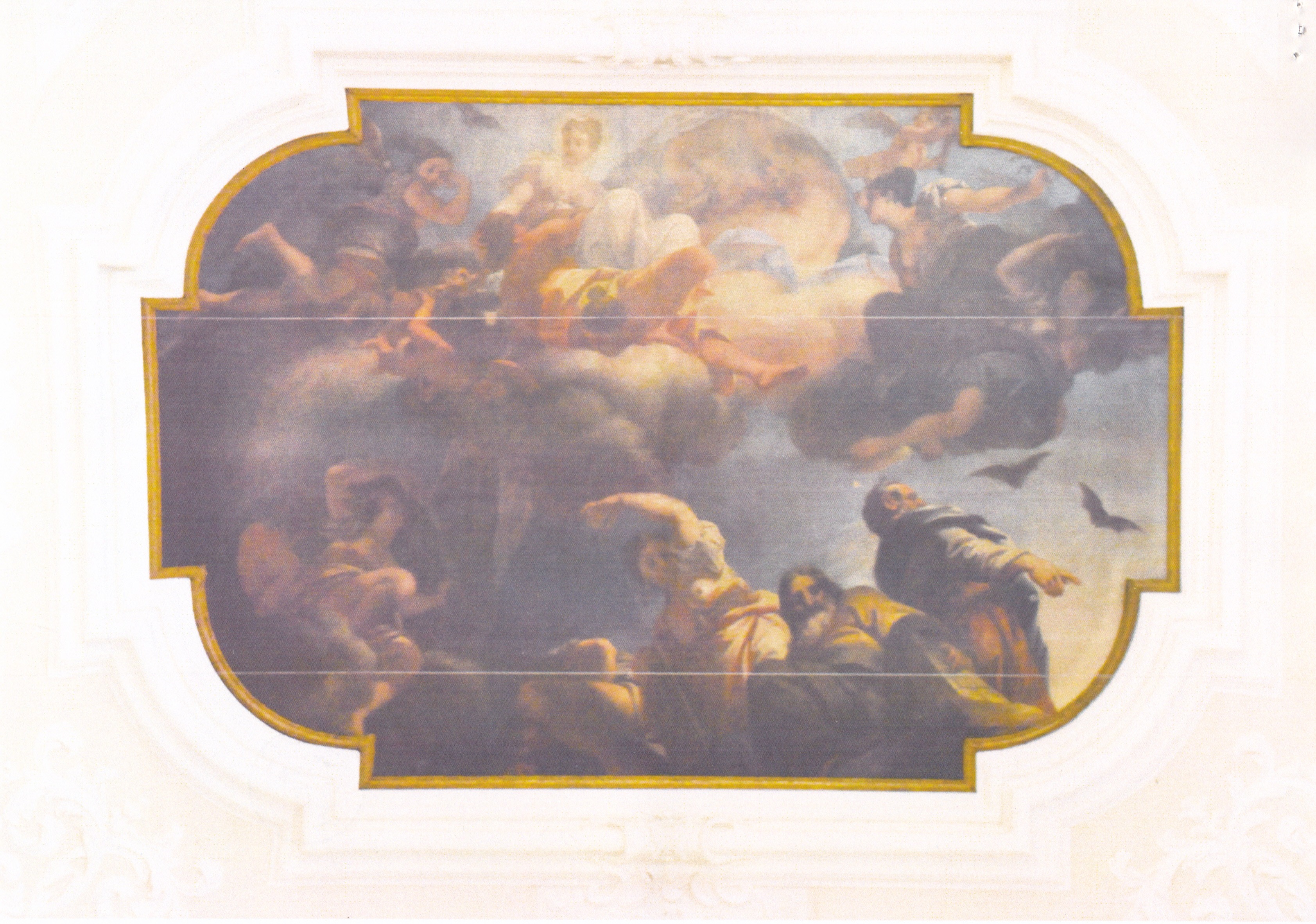 Notte, Aurora, Giorno, allegorie (dipinto) di Migliori Francesco (XVIII)