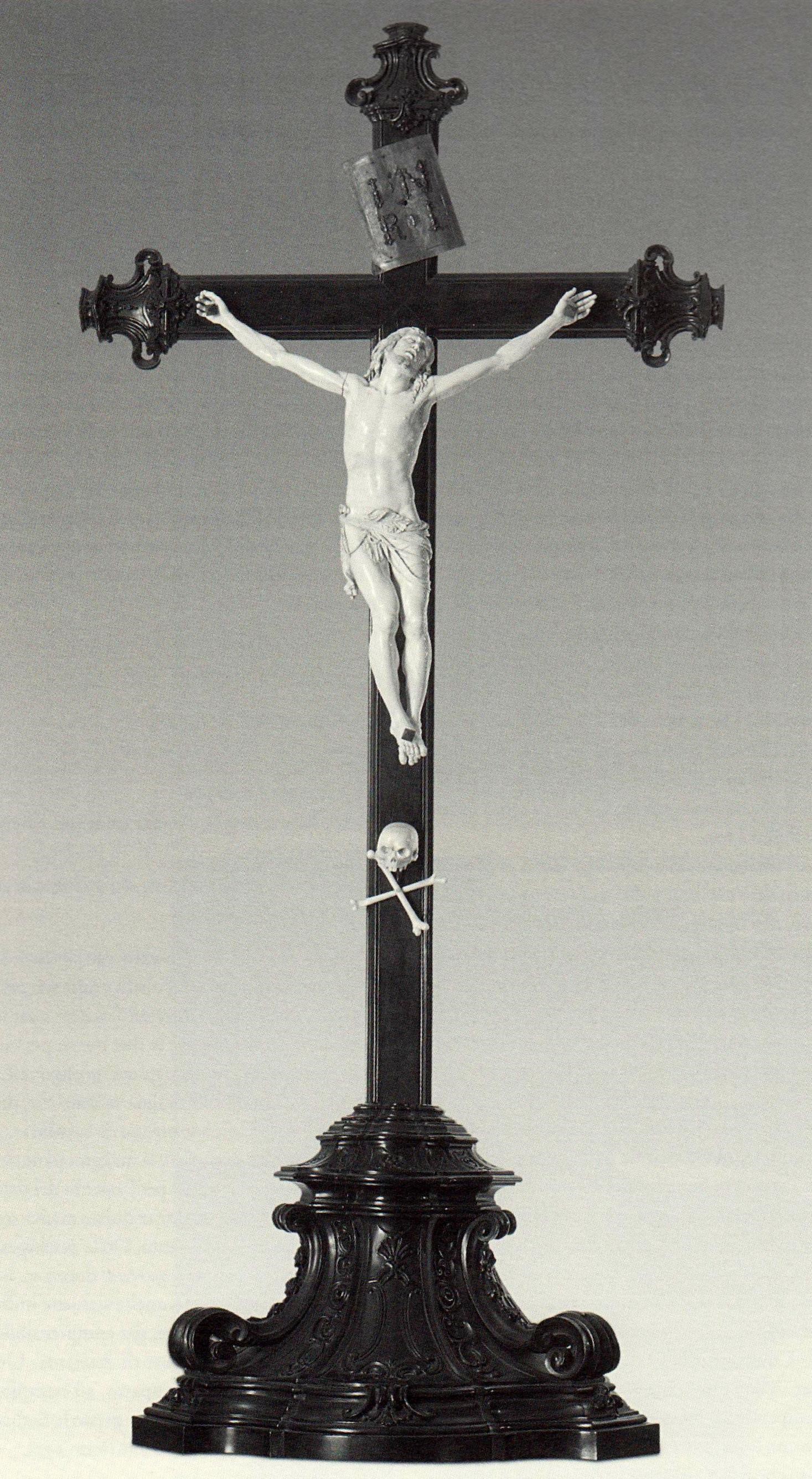 Cristo crocifisso (scultura, opera isolata) di Petel Georg (primo quarto XVII)