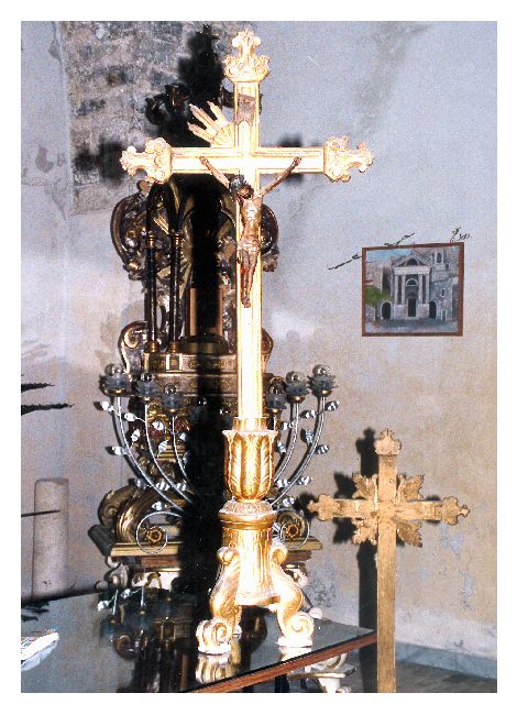 Cristo crocifisso (croce d'altare) - produzione pugliese (seconda metà sec. XVIII)