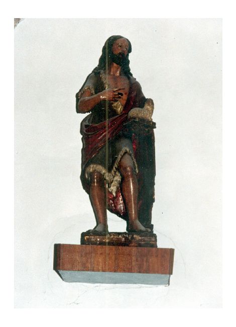 San Giovanni Battista (statua) - ambito napoletano (fine/ inizio secc. XVI/ XVIII)