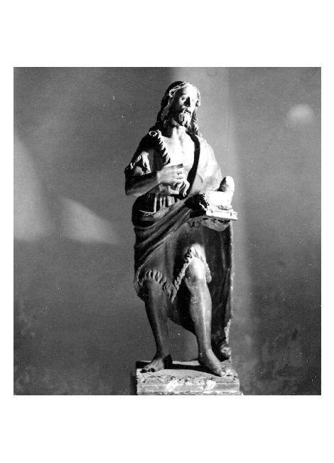 San Giovanni Battista (statua) - ambito napoletano (fine/ inizio secc. XVI/ XVIII)