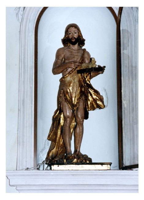 San Giovanni Battista (statua) - ambito napoletano (metà sec. XVII)