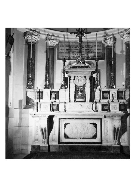 altare maggiore - ambito pugliese (sec. XIX)