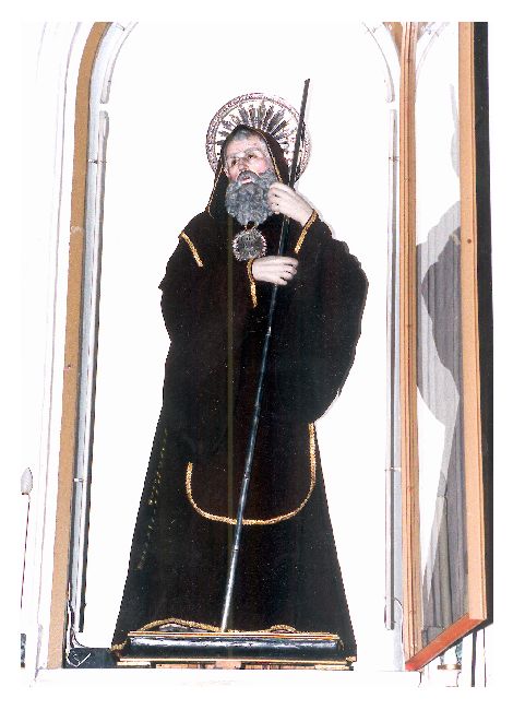 San Francesco di Paola (statua) - produzione pugliese (prima metà sec. XX)