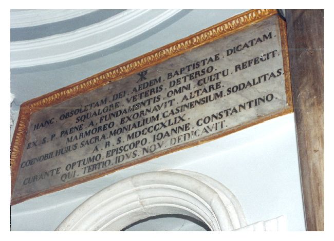 lapide - ambito pugliese (sec. XIX)