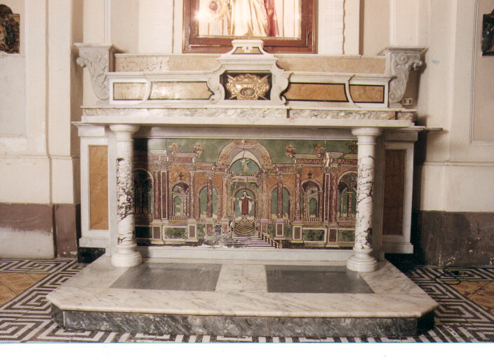 altare - ambito Italia meridionale (primo quarto sec. XX)