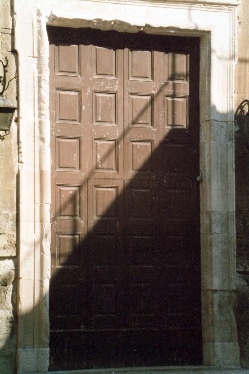 portale - ambito pugliese (prima metà sec. XVIII)