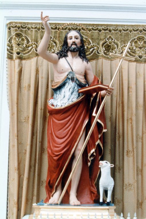 San Giovanni Battista (statua) - ambito pugliese (prima metà sec. XIX)