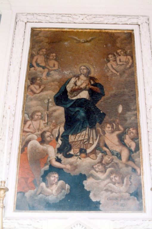 Madonna Immacolata (dipinto) di Candela D (sec. XIX)
