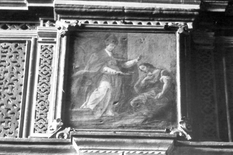 San Luigi dei Francesi (dipinto) di Porta Nicola (bottega) (metà sec. XVIII)