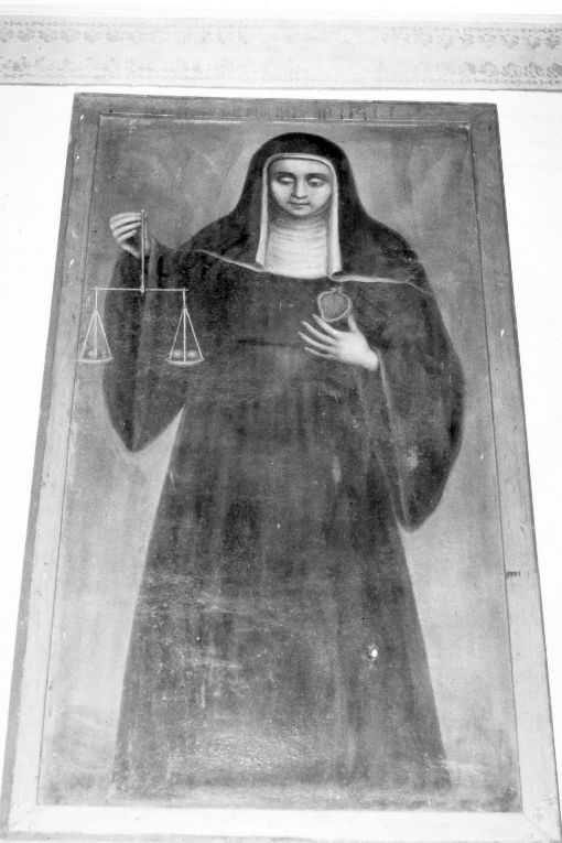 Santa francescana (dipinto) - ambito pugliese (prima metà sec. XIX)