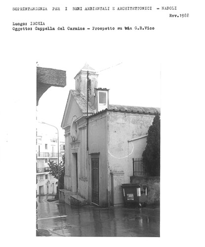 Cappella del Carmine (cappella, commemorativa) - Ischia (NA) 