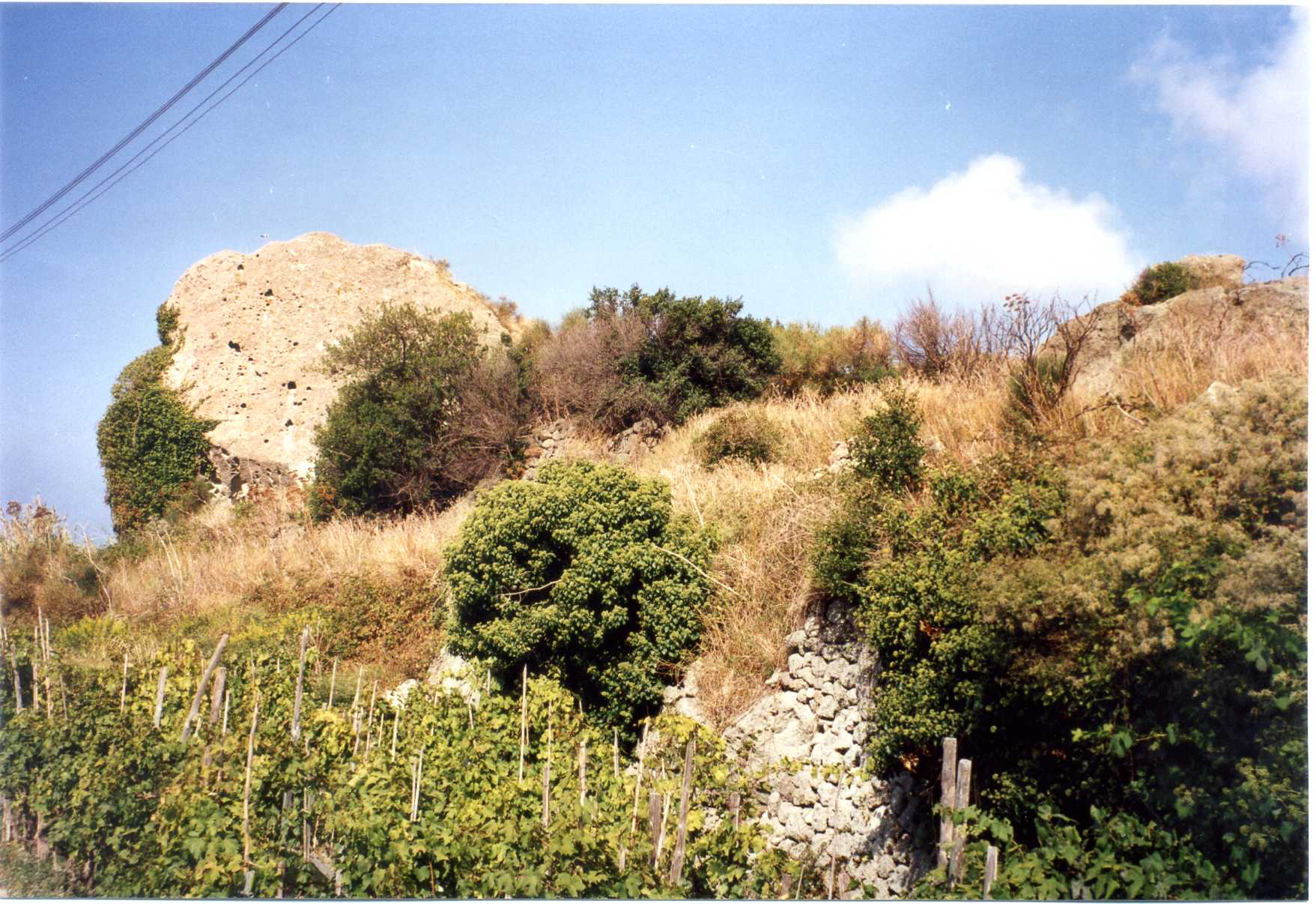 Pietra Brox masso segnaletico topografico (rocca) - Forio (NA)  (NR)