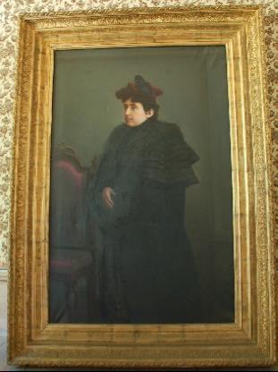 Ritratto di Giustiniana Etro, Giustiniana Etro, moglie di Antonio Morassutti (dipinto, serie) - ambito friulano (seconda metà XIX)