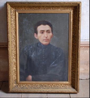 Ritratto di Lucrezia Gilberti, Lucrezia Gilberti (dipinto, serie) di Lendaro, Giovanni Maria (attribuito) - ambito friulano (seconda metà XIX)